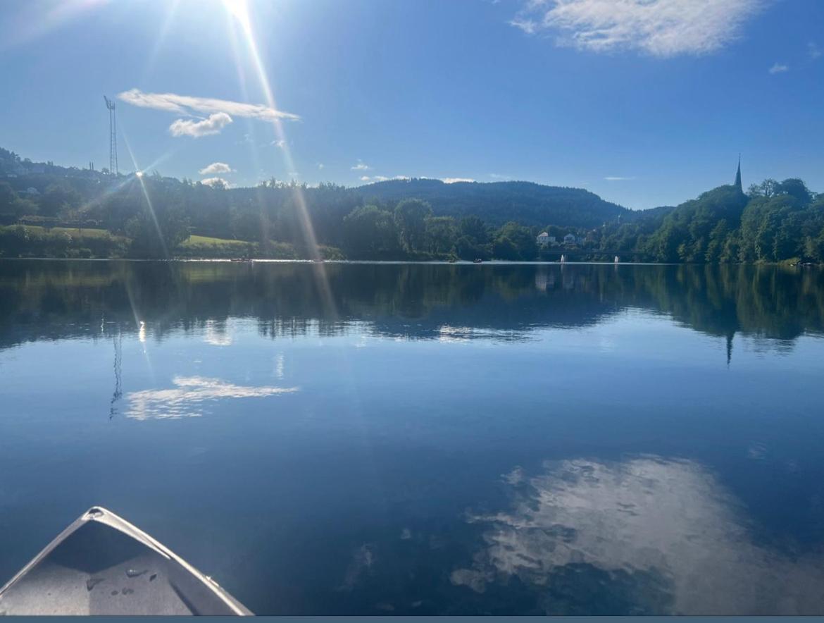 Unik Plass Ved Nidelva Trondheim Exteriér fotografie